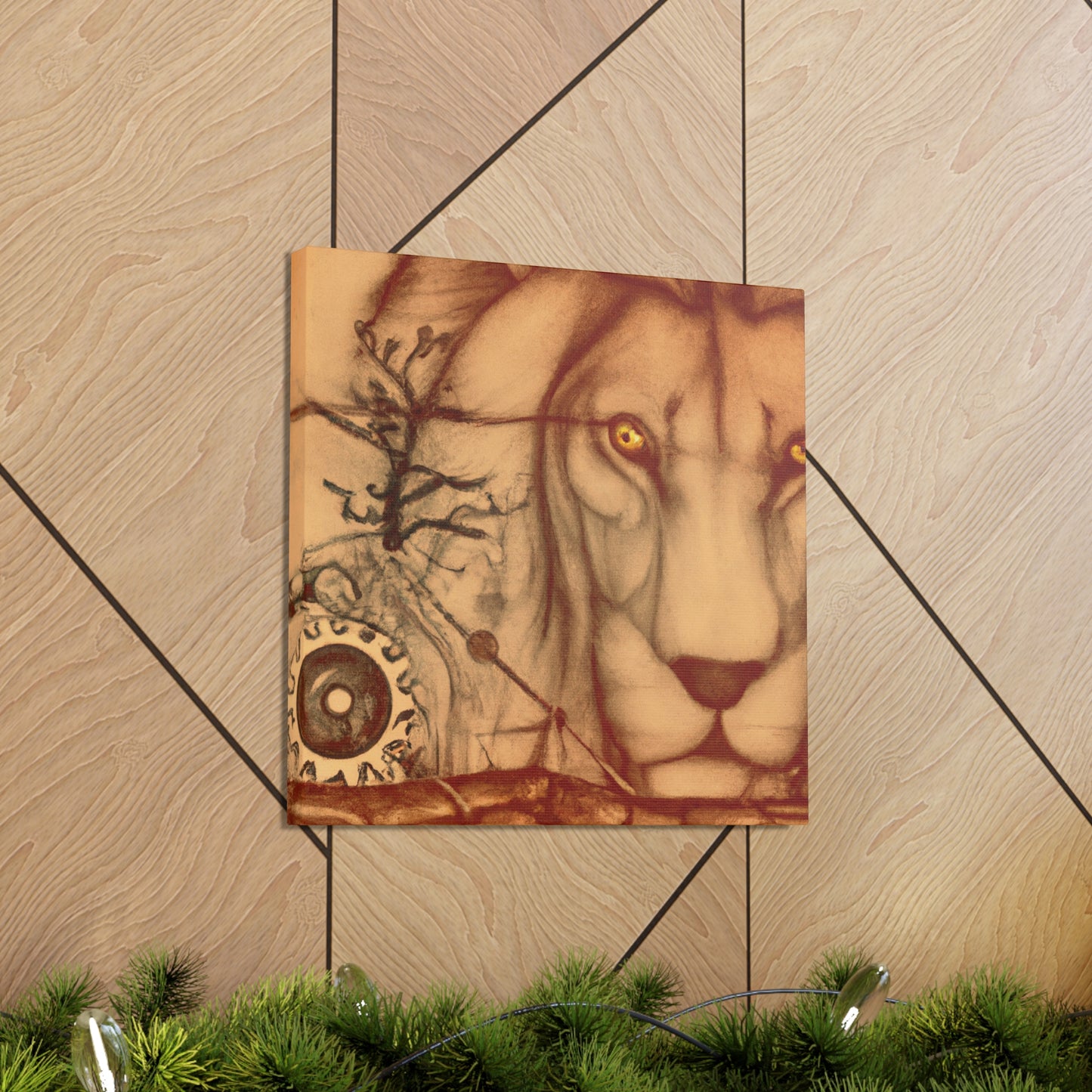 " Steam Lion Legacy" - Canvas