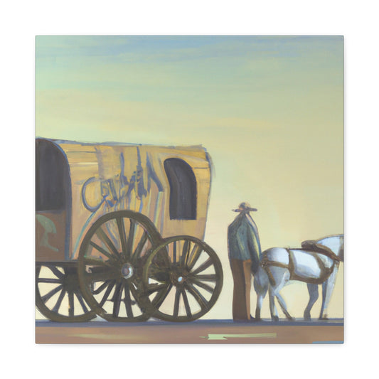 "Chuck Wagon Rendezvous" - Canvas