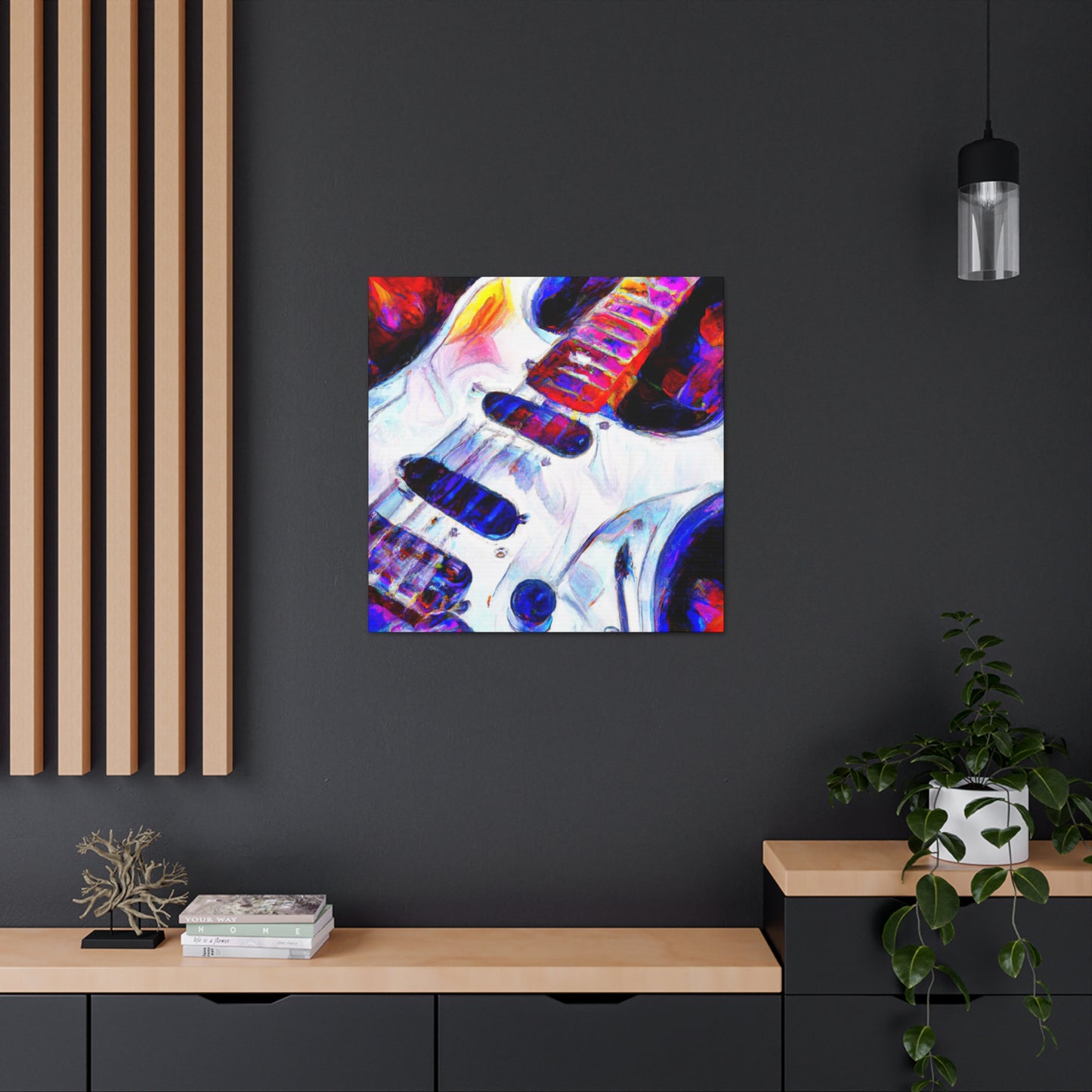 "Fender in Impressionism" - Canvas