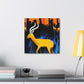 Gazelle Sunlit Majesty - Canvas