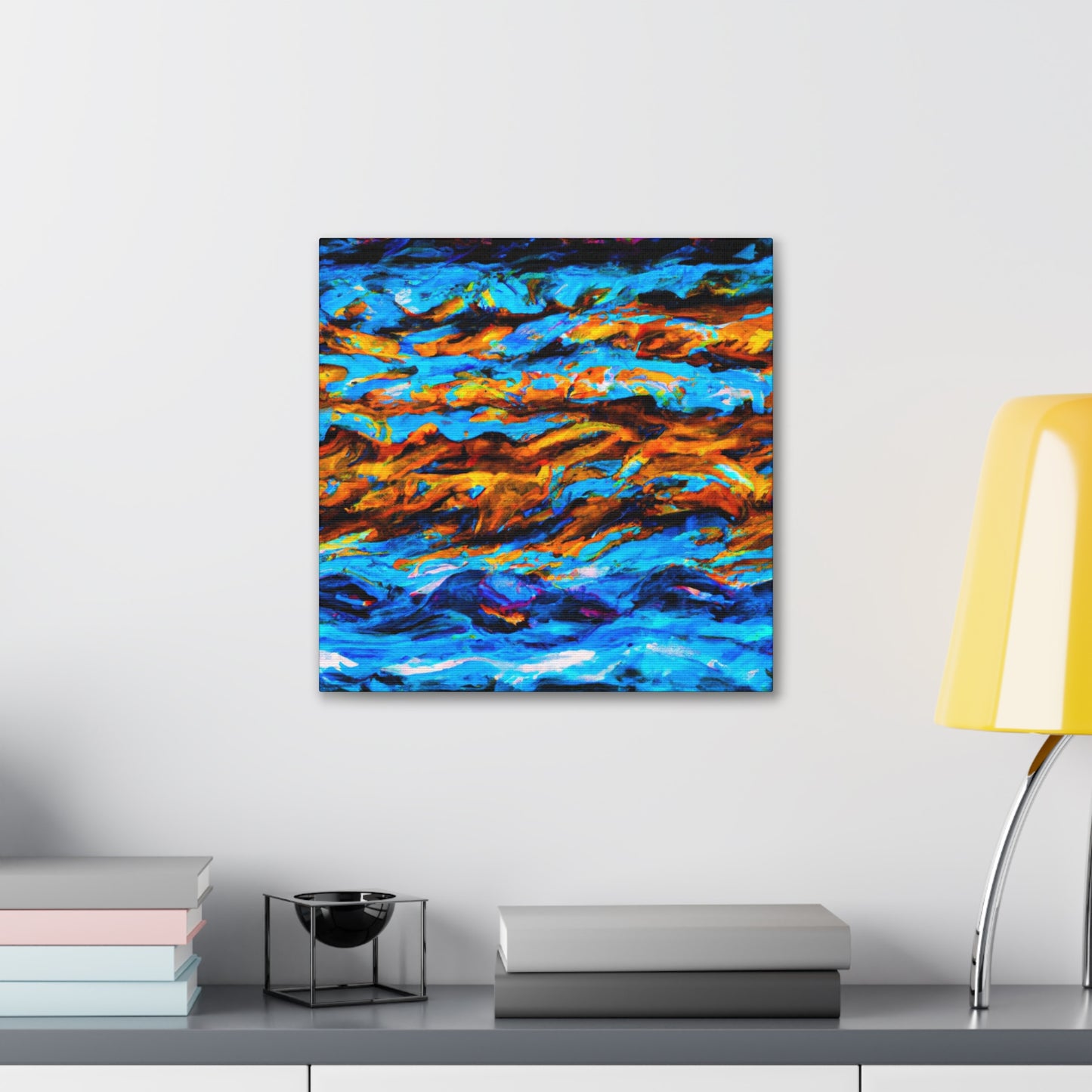 "Ocean Wave Euphoria" - Canvas