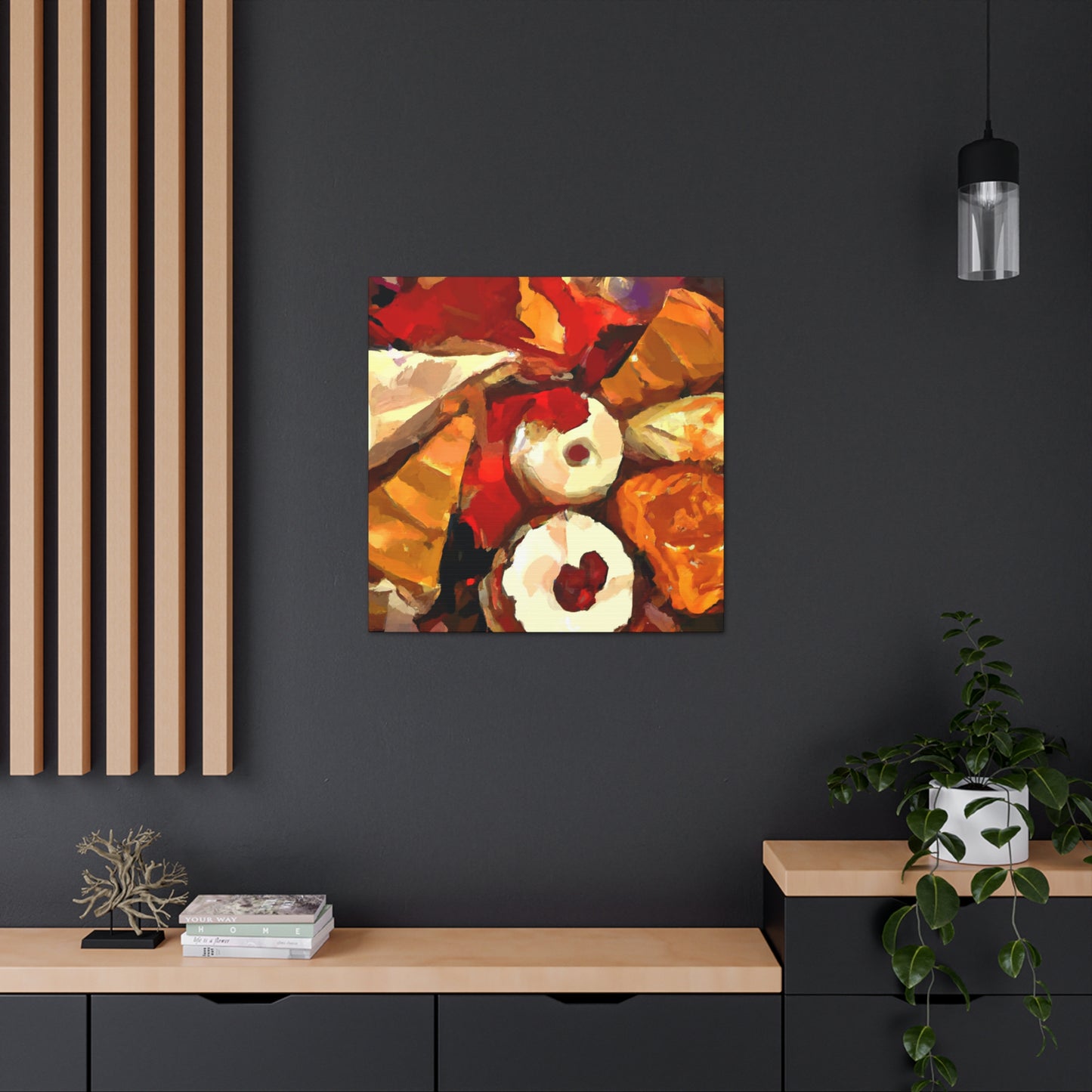 "Temptations of Sweets" - Canvas