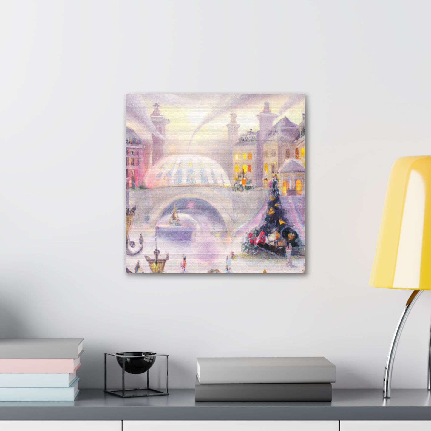 City Square in Dreamland - Canvas