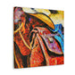 Saddle Bags Impressionism - Canvas