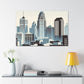 "Serene City: Raleigh Elegance" - Canvas