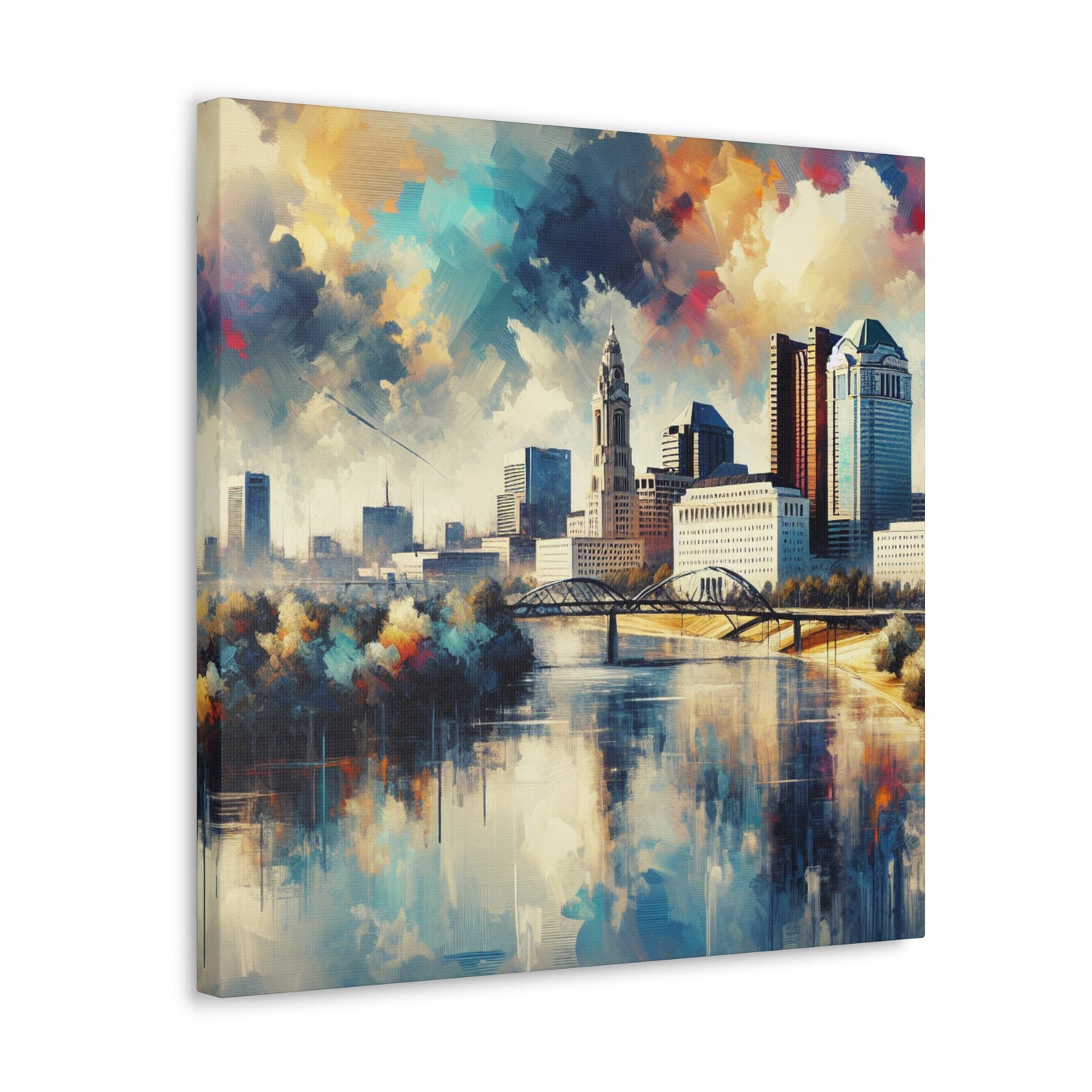 "Urban Dreams Unleashed" - Canvas