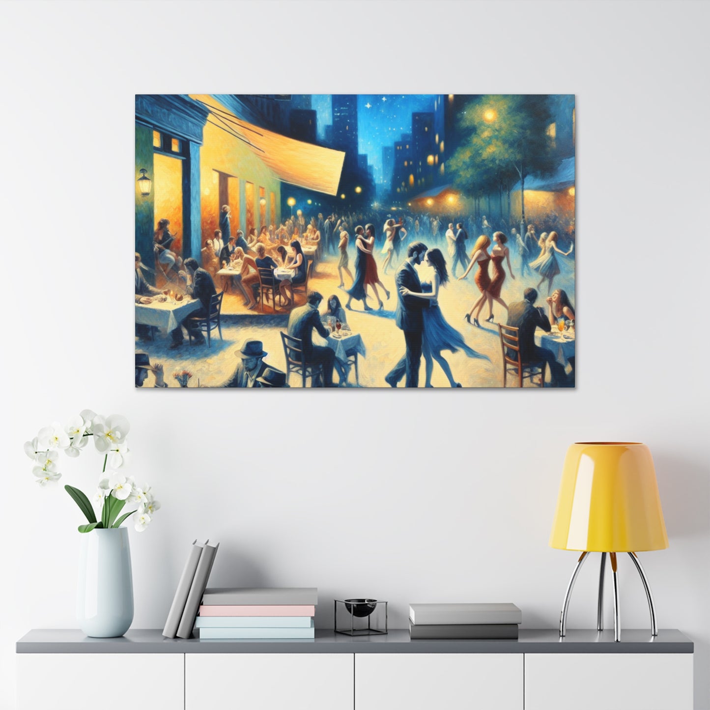 Elegant Evening Out - Canvas