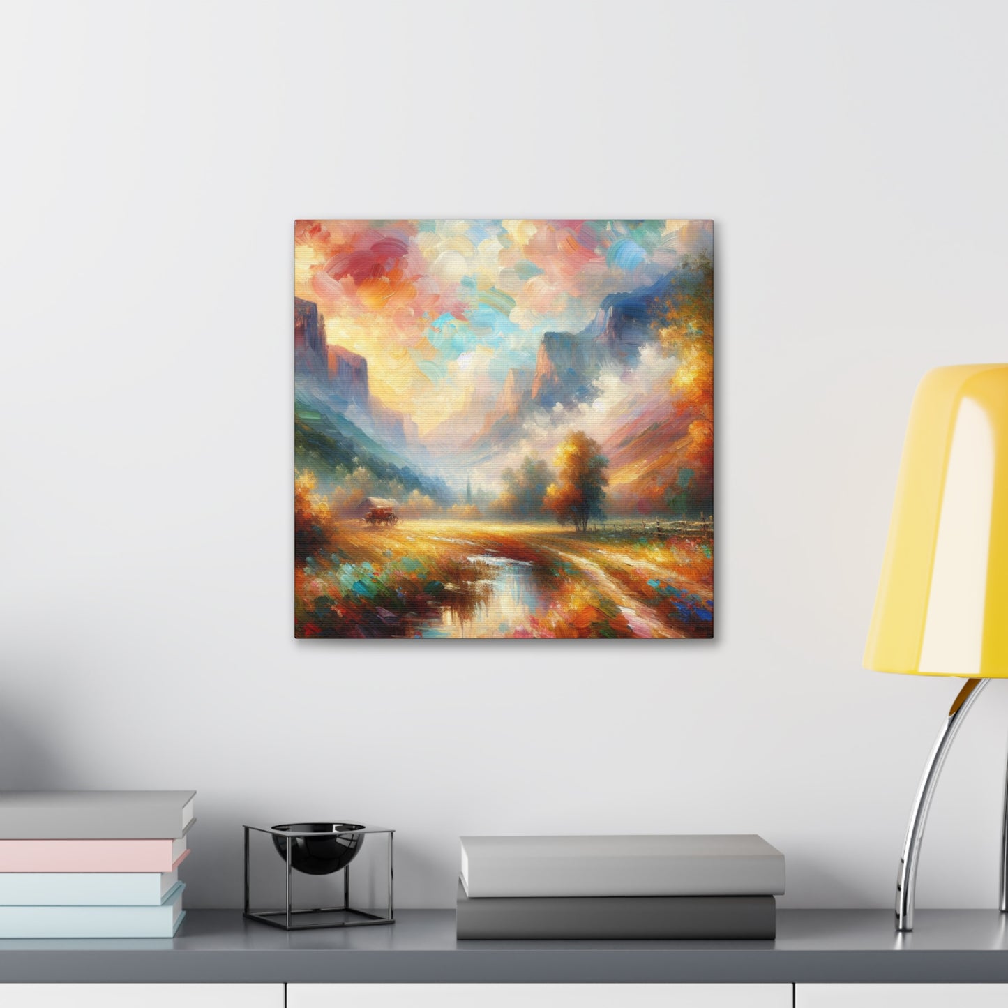 Whispering Sunflowers Dance - Canvas