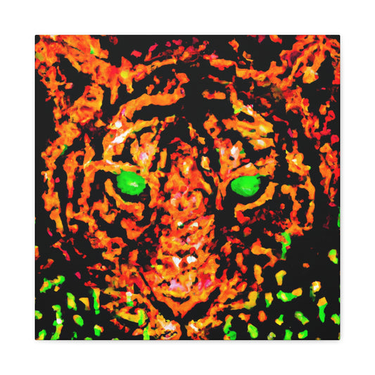 Tiger Roaring Triumphant - Canvas