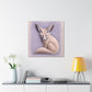 Fennec Fox Art Deco - Canvas