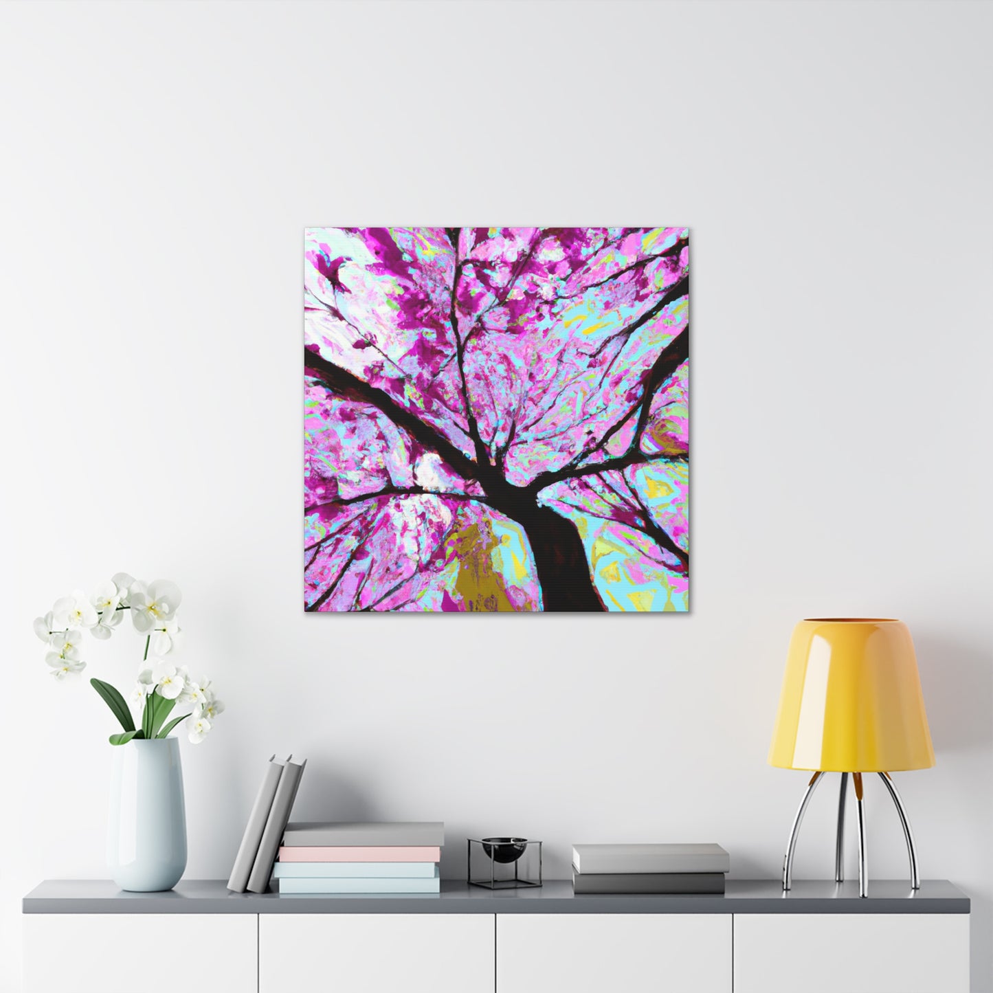 "Fairytale Cherry Blossoms" - Canvas