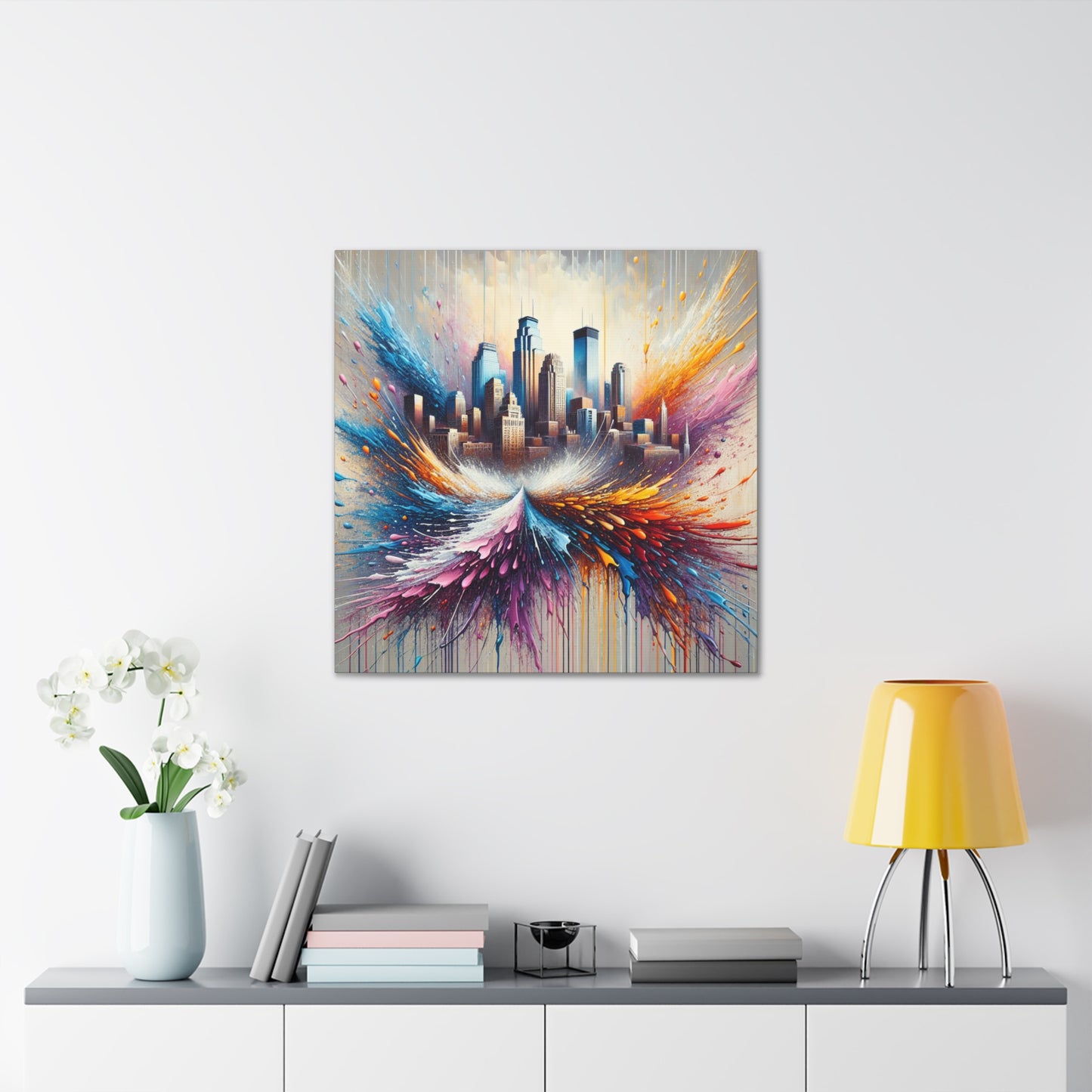 "Majestic Minneapolis Melody" - Canvas