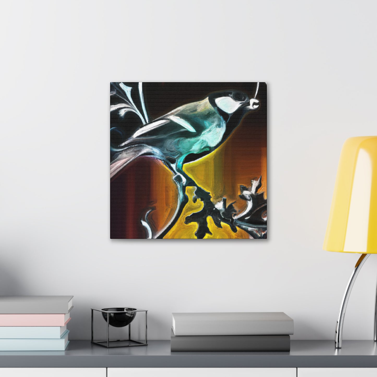 "Titmouse in Splendor" - Canvas