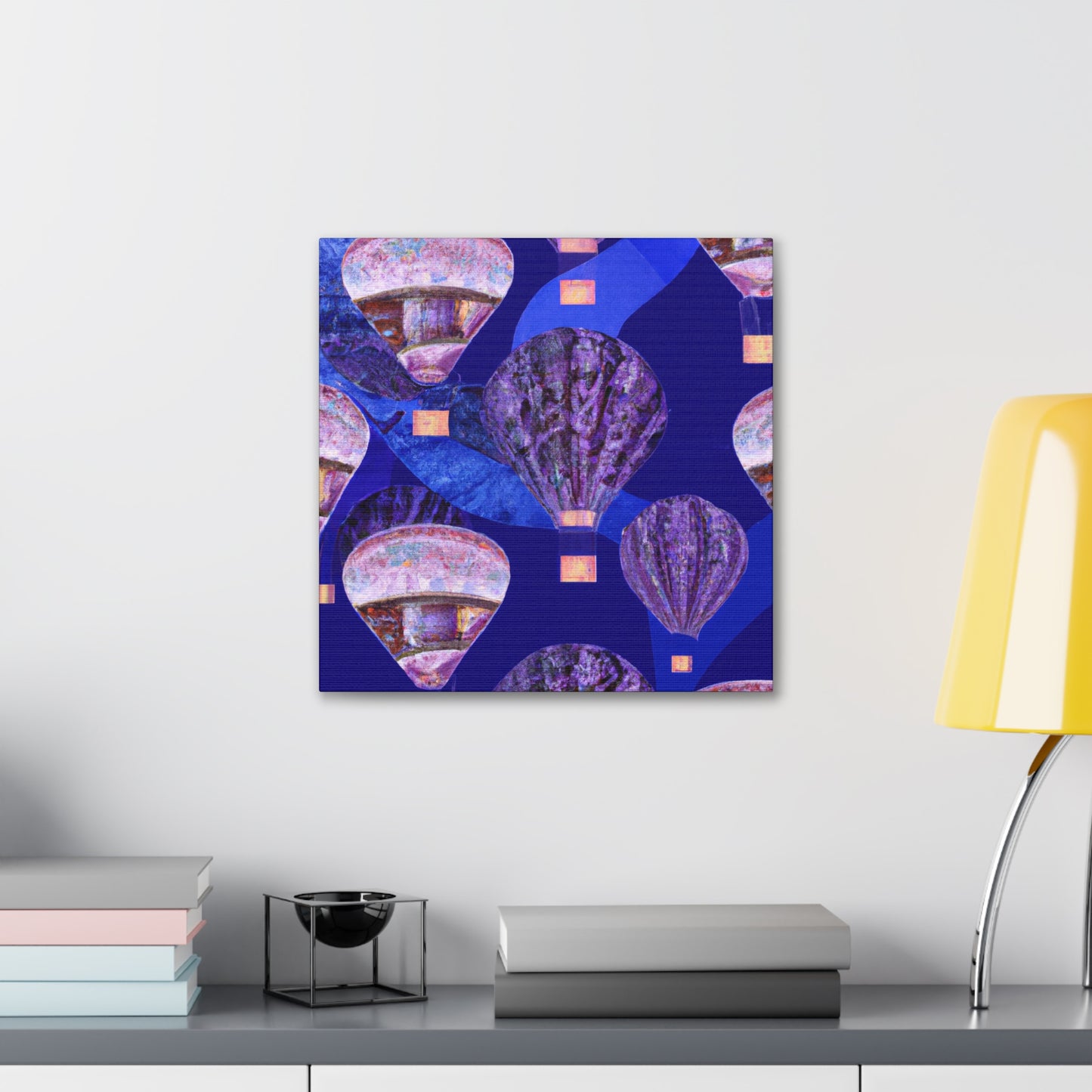 "Hot Air Balloons Soar" - Canvas