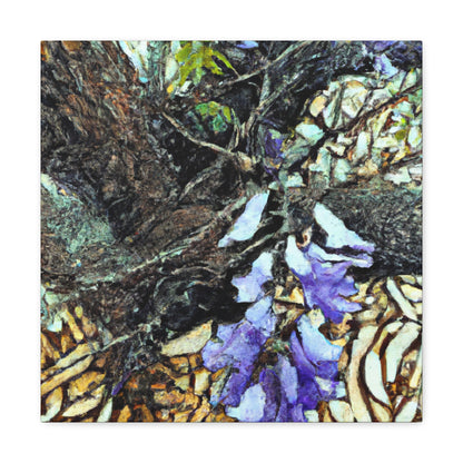 Jacaranda In Reflection - Canvas