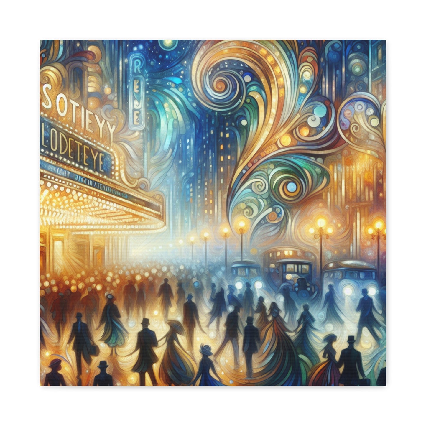 Glamour on Broadway - Canvas