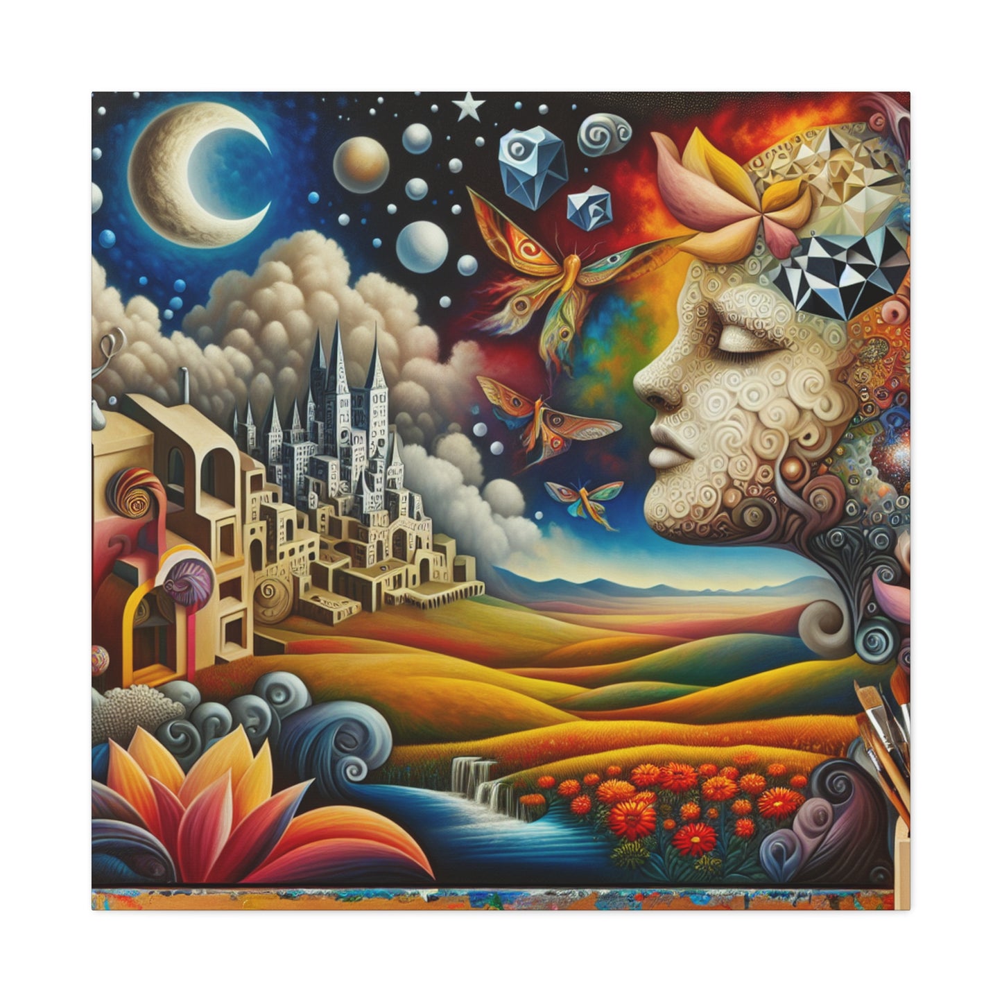 Dreamscape Extravaganza - Canvas