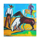 Horses in the Meadow - Canvas