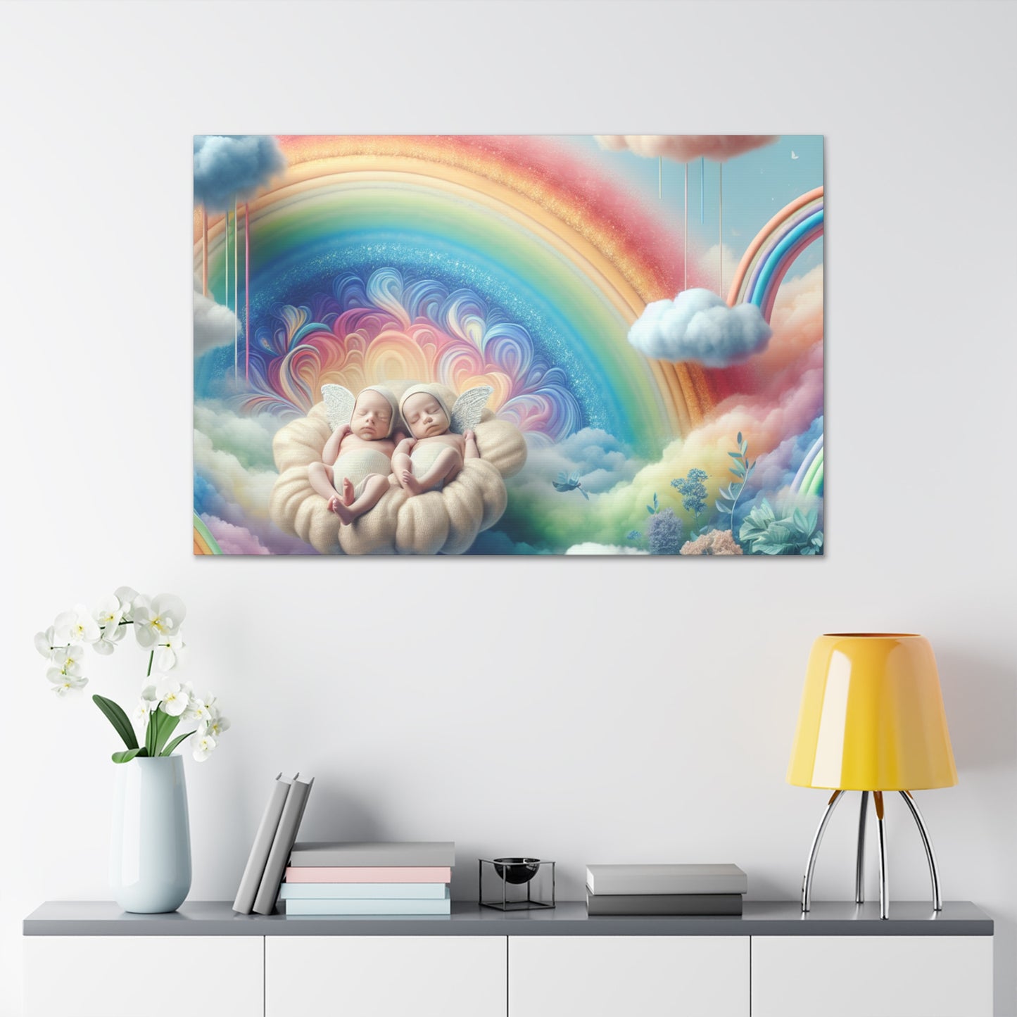 Whimsical Skies Unbound - Canvas