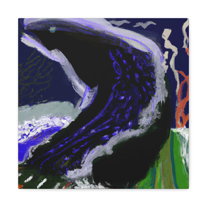 Eel in Expressionism - Canvas