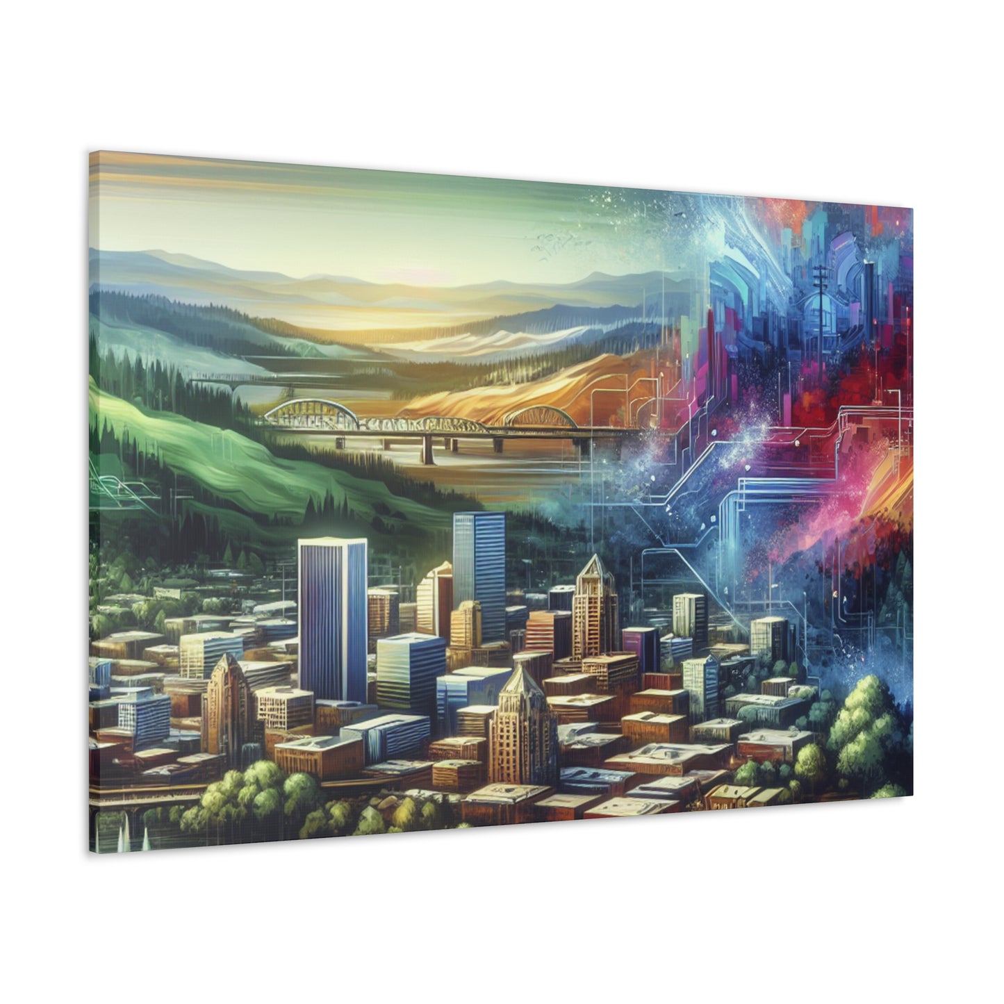 "Majestic Portland Splendor" - Canvas