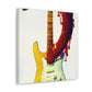 "Fender in Digital Art" - Canvas