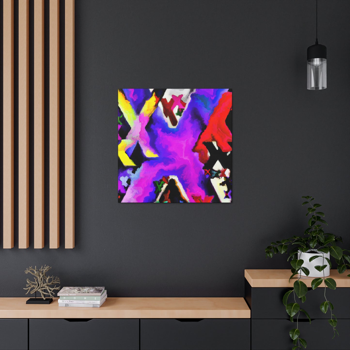 "X's Abstract Utopia" - Canvas