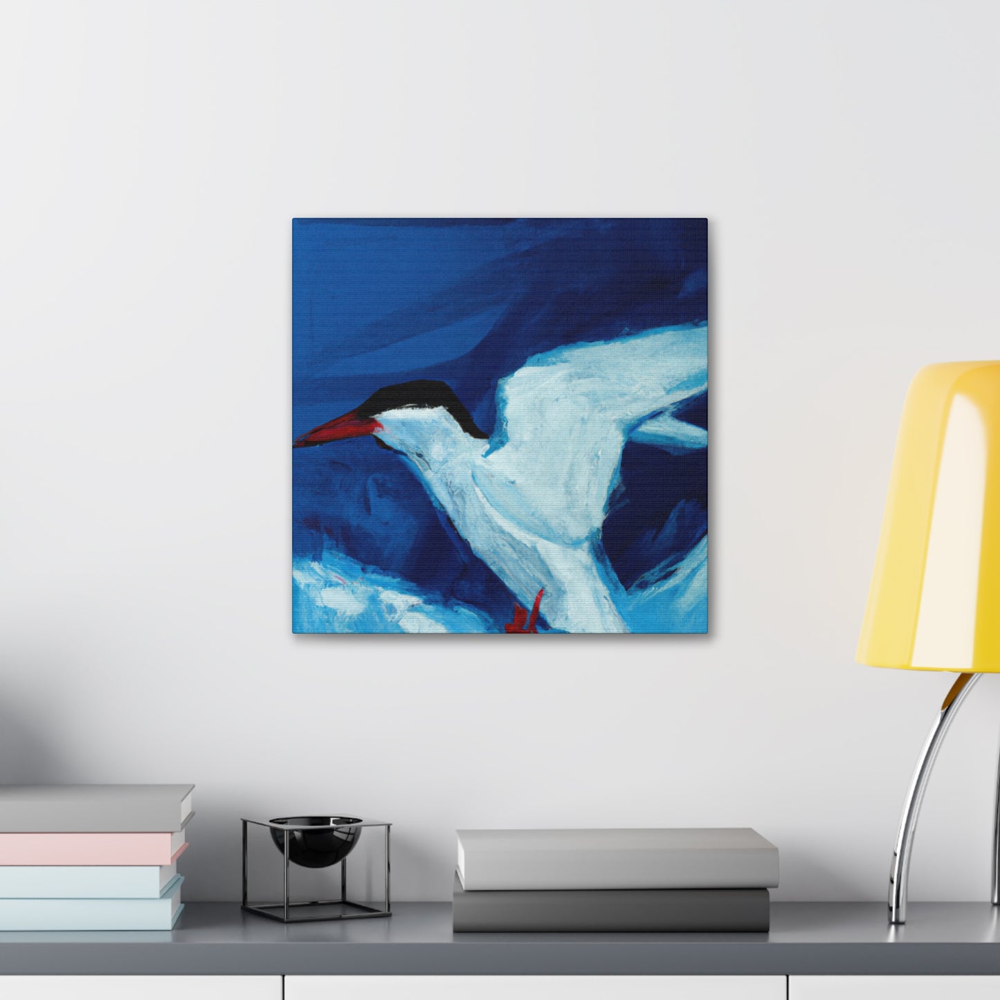 Arctic Tern Expressionism - Canvas