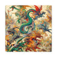 Whimsical Dragon's Dream - Canvas