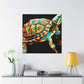 "Box Turtle Dreamscape" - Canvas