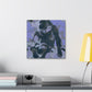 Gorilla Majesty Illuminated - Canvas