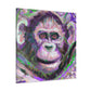 "Chimp in Expressionism" - Canvas