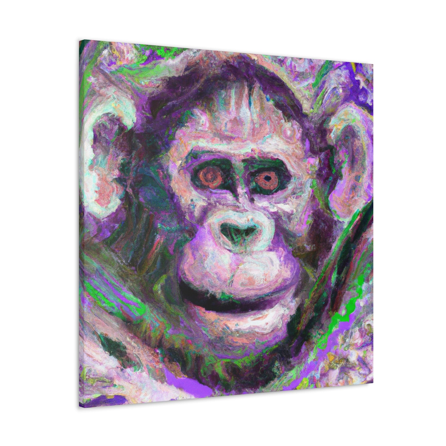 "Chimp in Expressionism" - Canvas