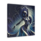 Ethereal Spiral Graceful Leap - Canvas