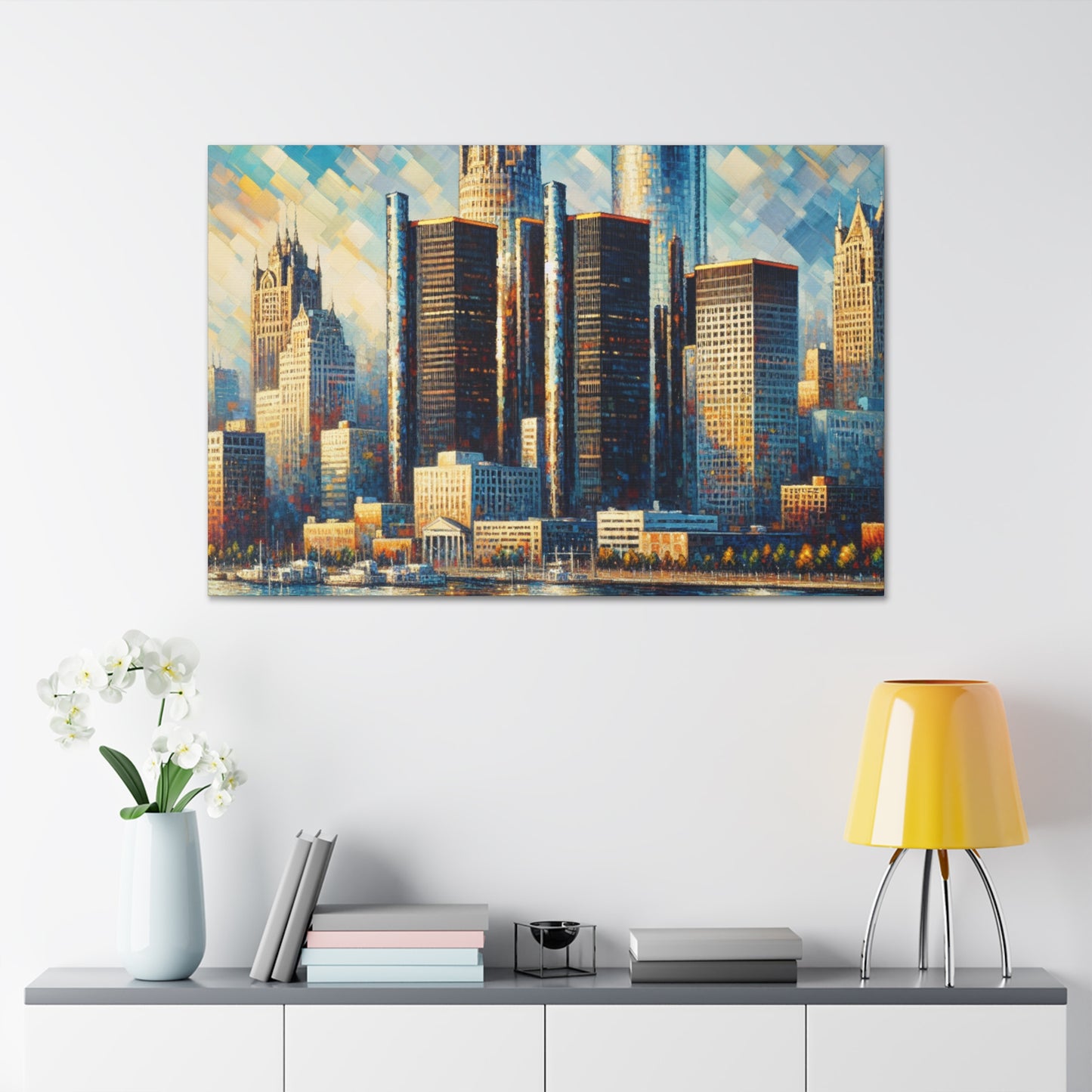 "Motor City Serenade" - Canvas