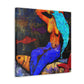 Mermaids in Moonlight - Canvas