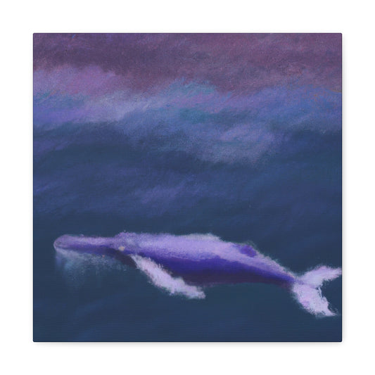 "Whale Amongst Reflections" - Canvas