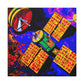 "Satellites in Fauvism" - Canvas