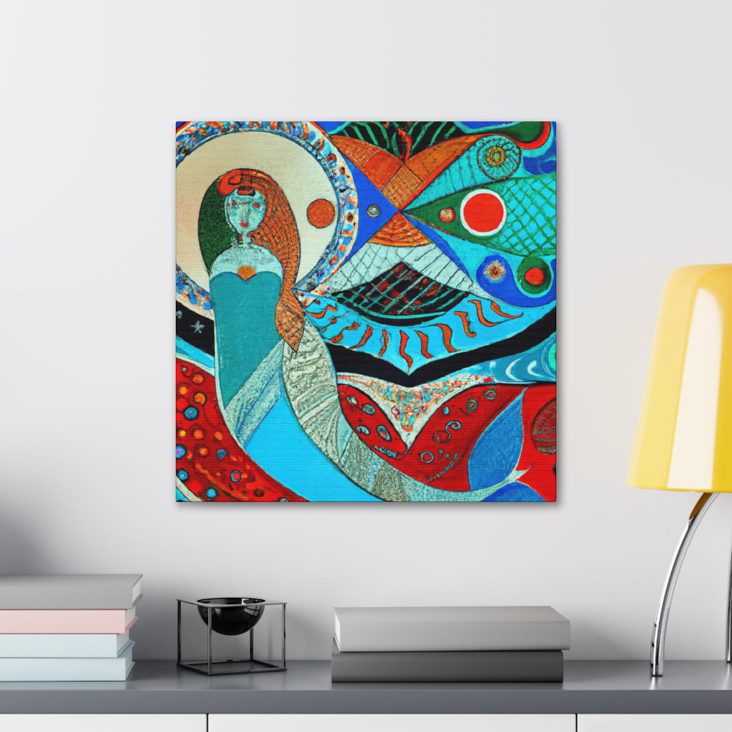 Mermaids in Moonlight - Canvas