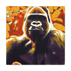 Gorilla in Technicolor - Canvas