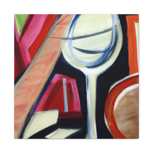 "Glow of the Wineglass" - Canvas