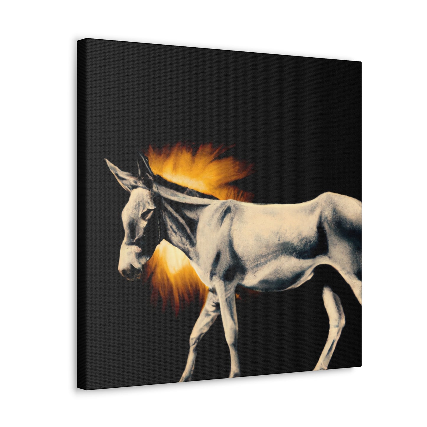 Mule on the Move - Canvas