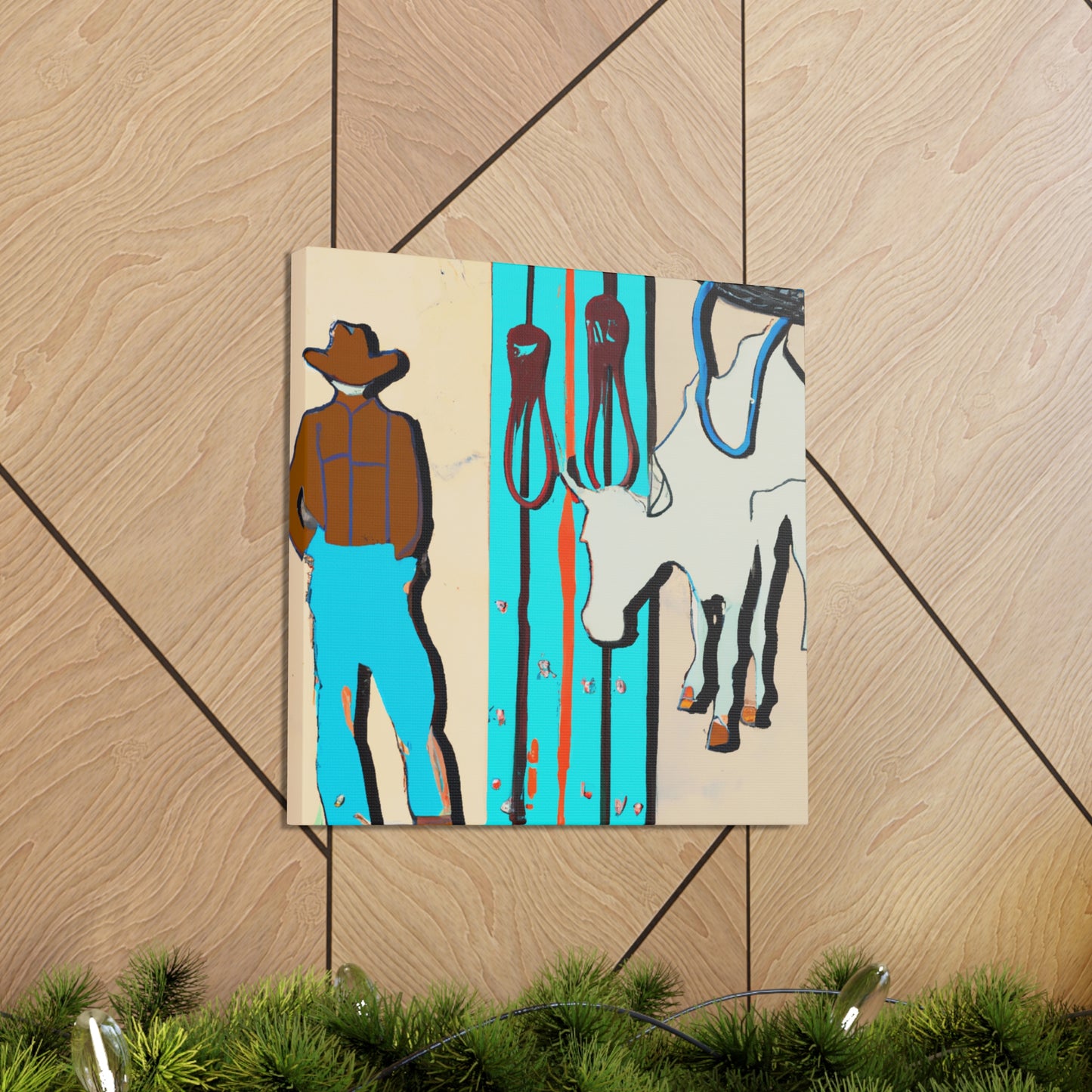 Hitching Post Majesty - Canvas