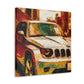 "Cars in Motion Painting" - Canvas