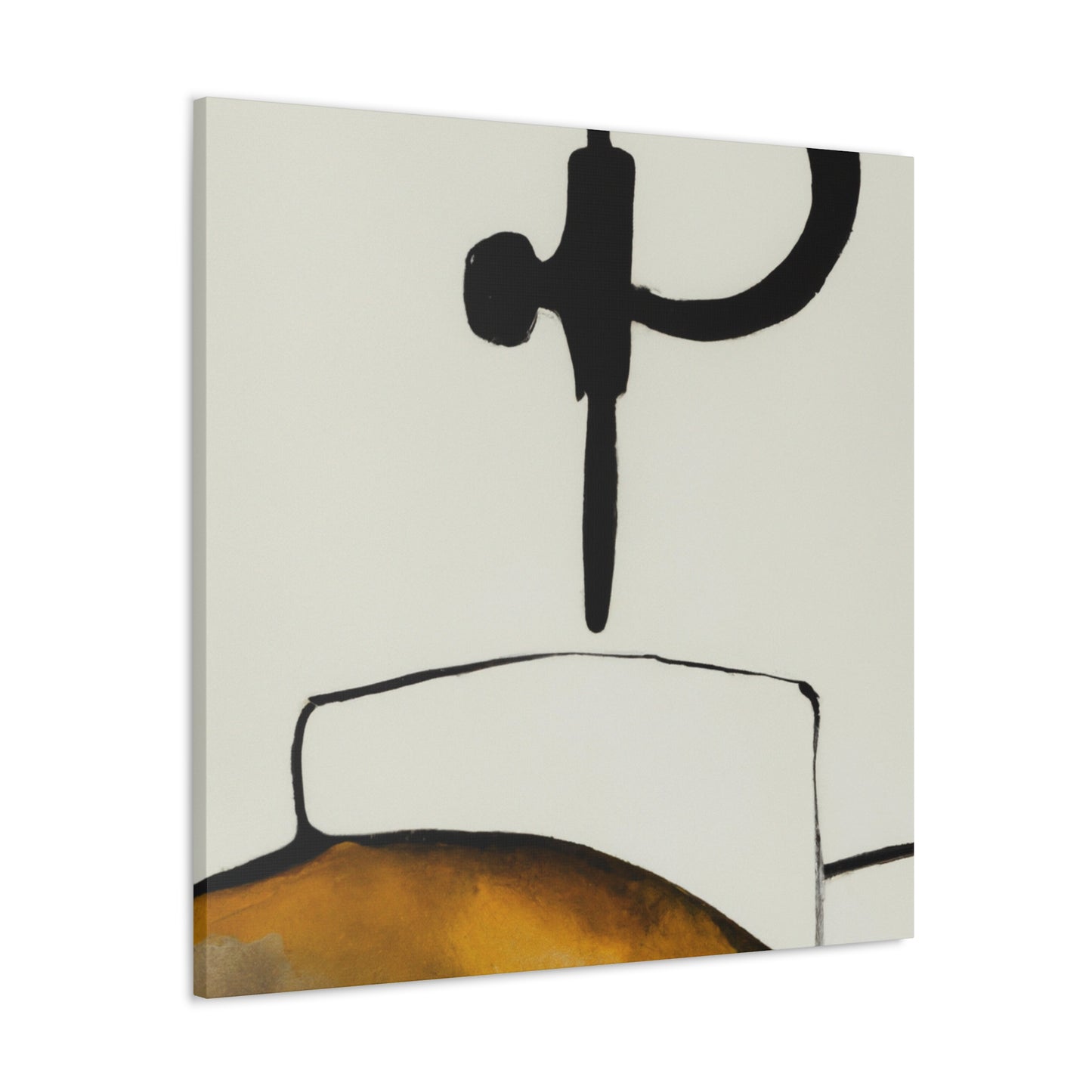 "The Bar Tap Minimalism" - Canvas