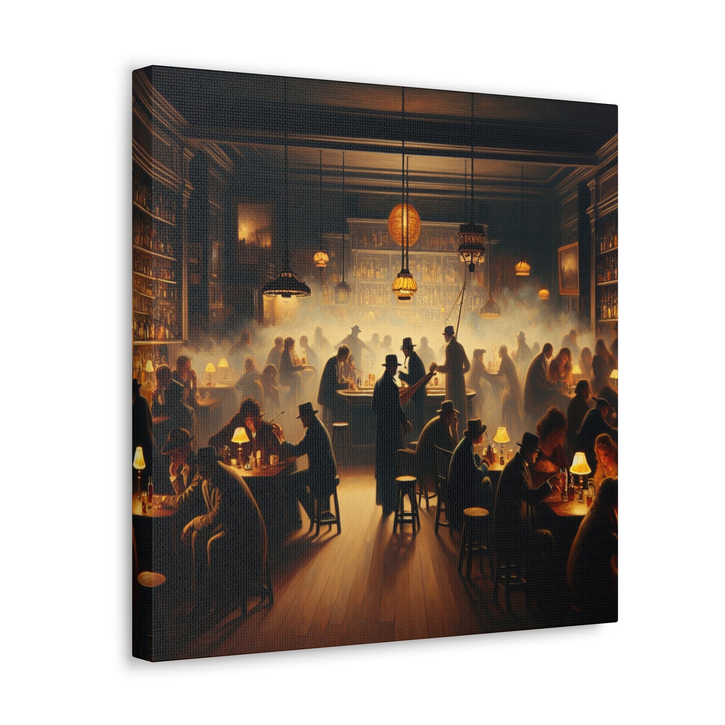 "Mystic Tavern Revelry" - Canvas