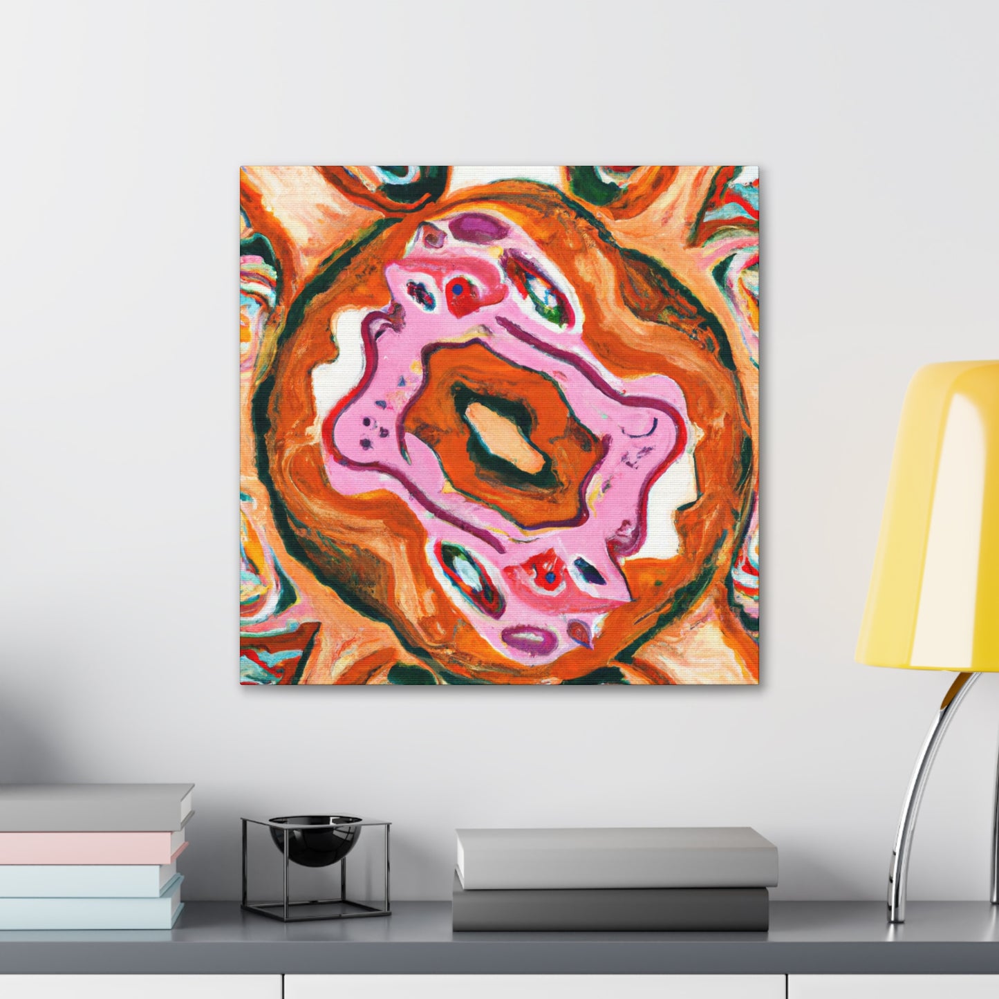 "The Doughnut Glorified" - Canvas