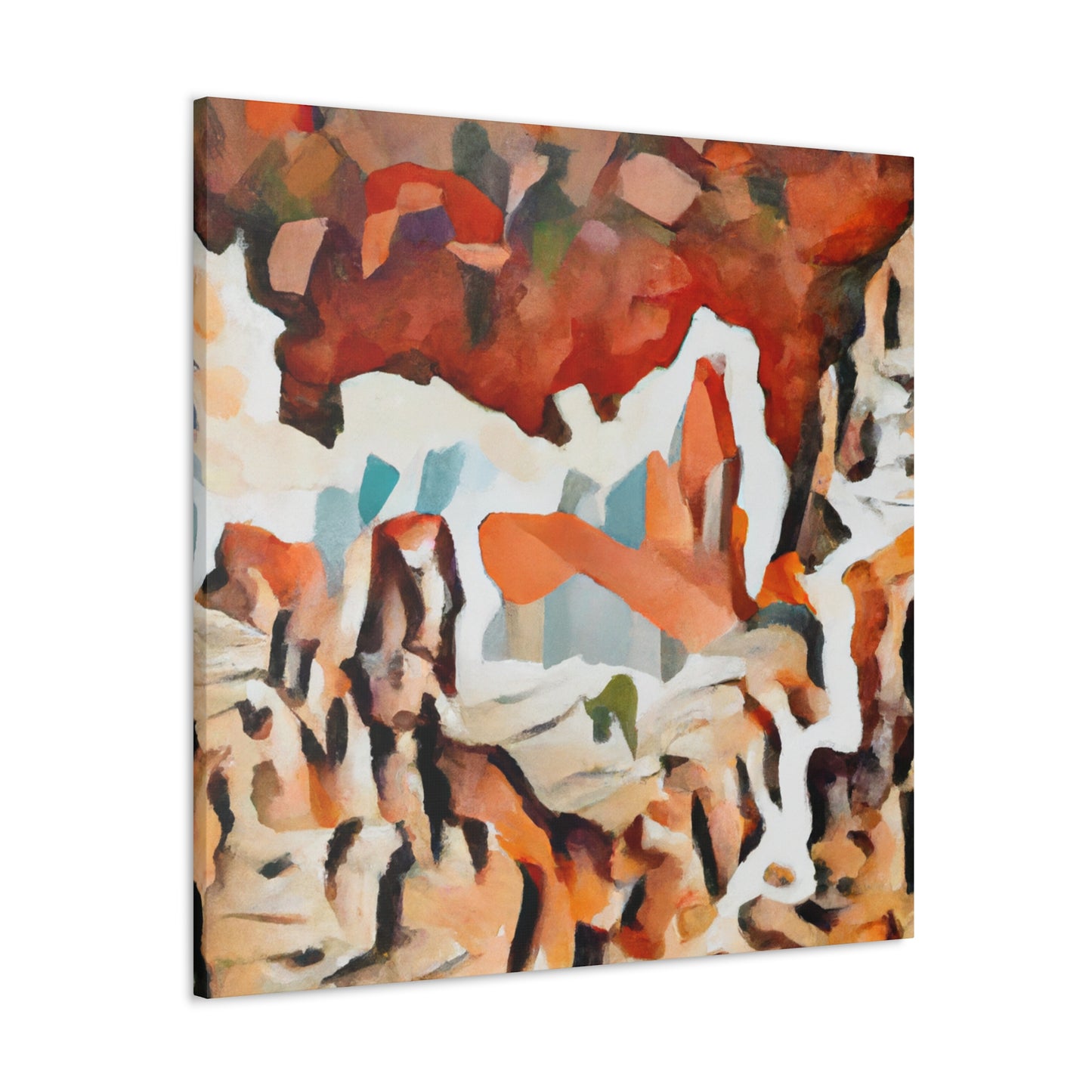 "Canyon in Impressionism" - Canvas