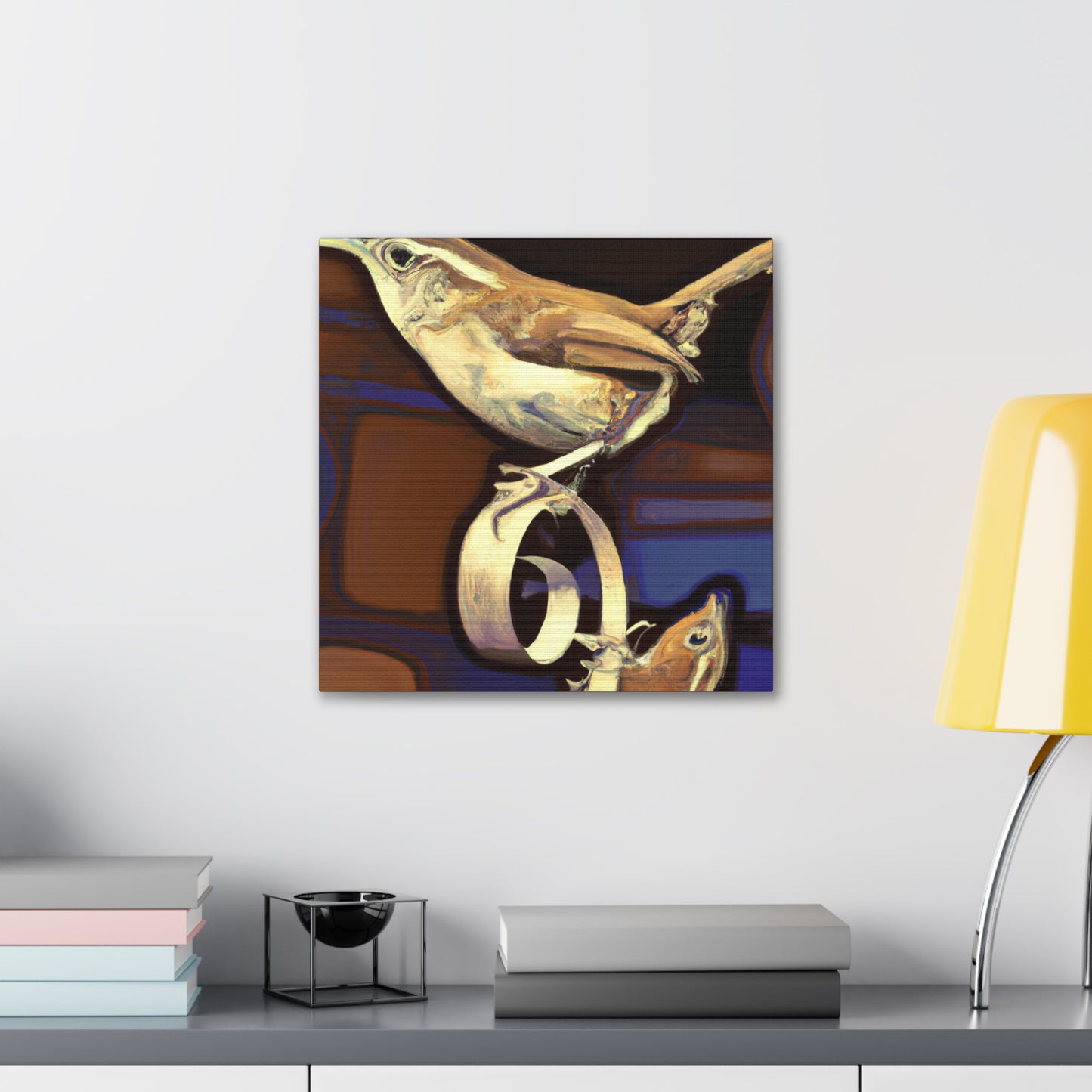 Carolina Wren Dreamscape - Canvas