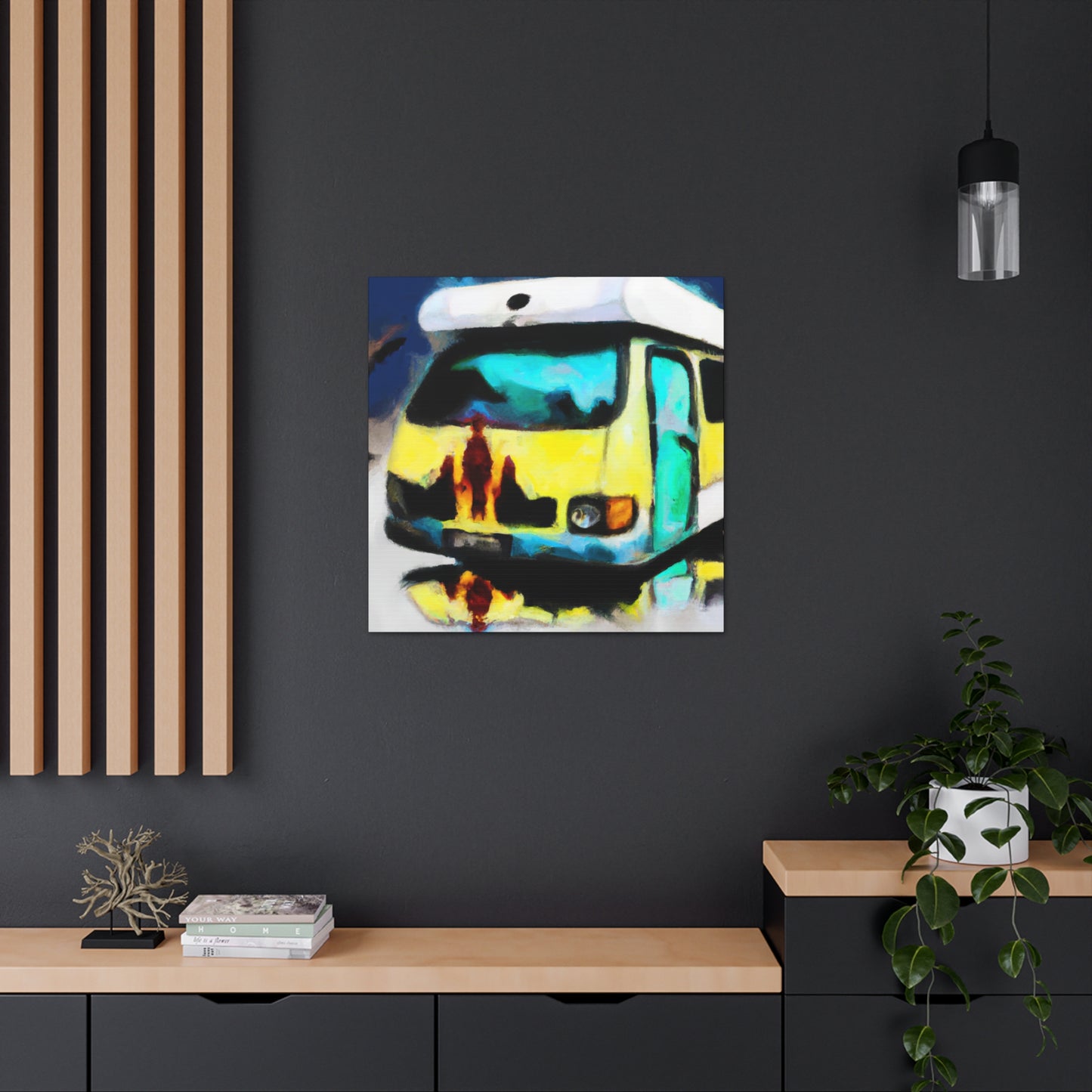 Camper Van Surrealism - Canvas